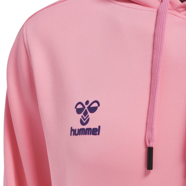 Kinder Hoodie Hummel Core XK Poly Sweat - Cotton Candy
